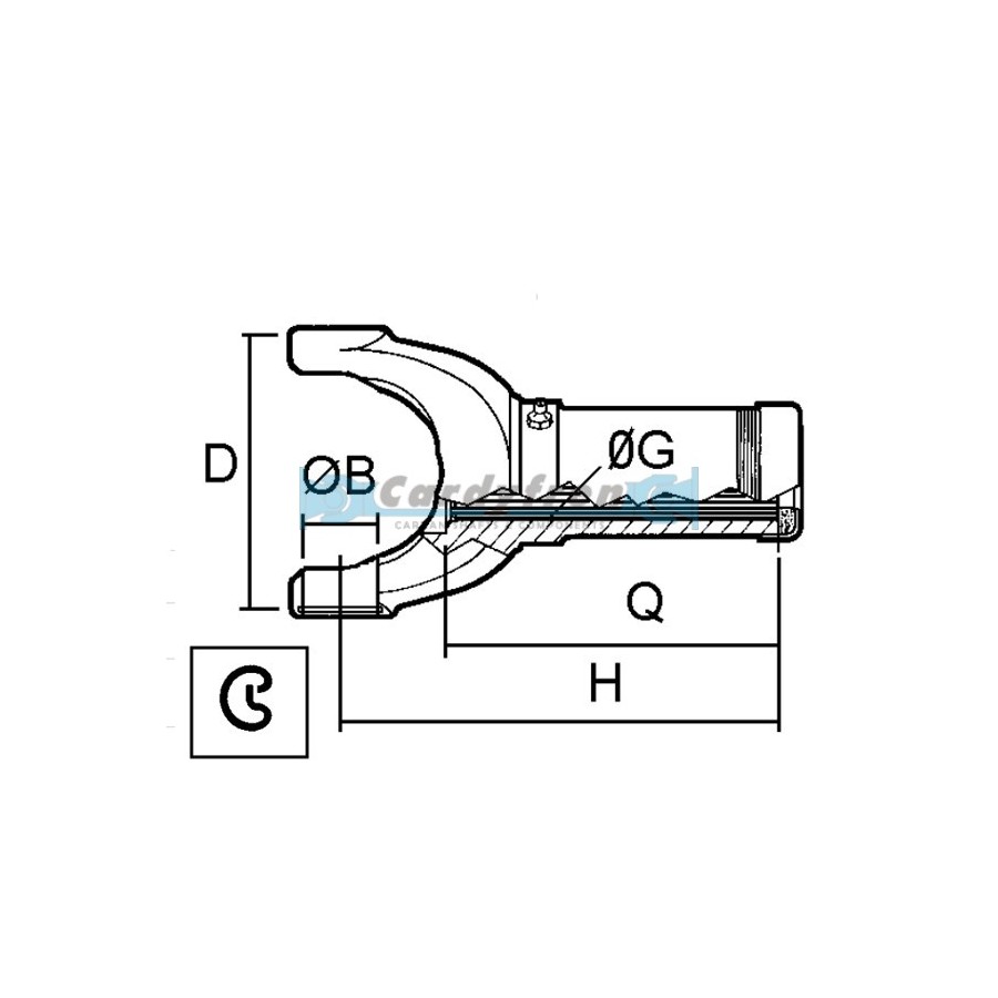 SLIP YOKE S.1300