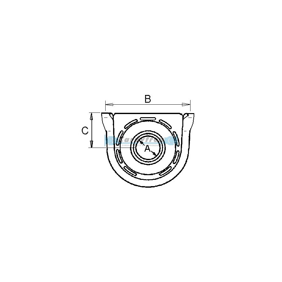 ORIGINAL CENTER BEARING RENAULT V.I. REF: 7421026452