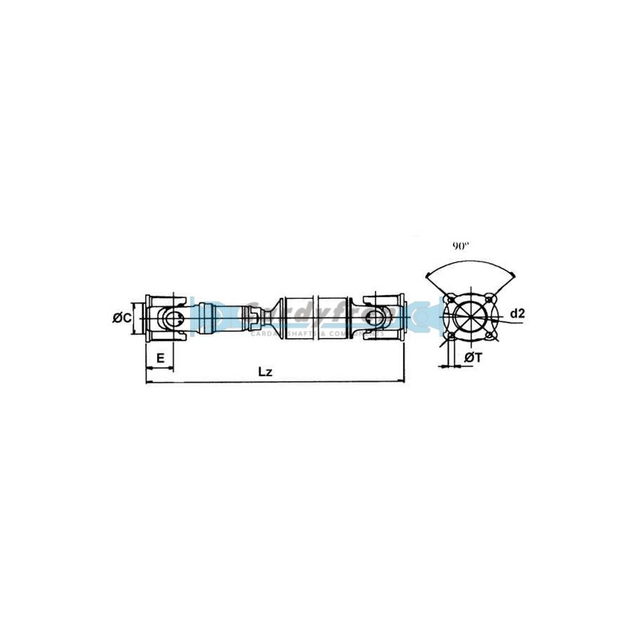 DRIVESHAFT NISSAN NAVARA / PATHFINDER / PICK UP 372005X30A 37200EB300 37200DY23