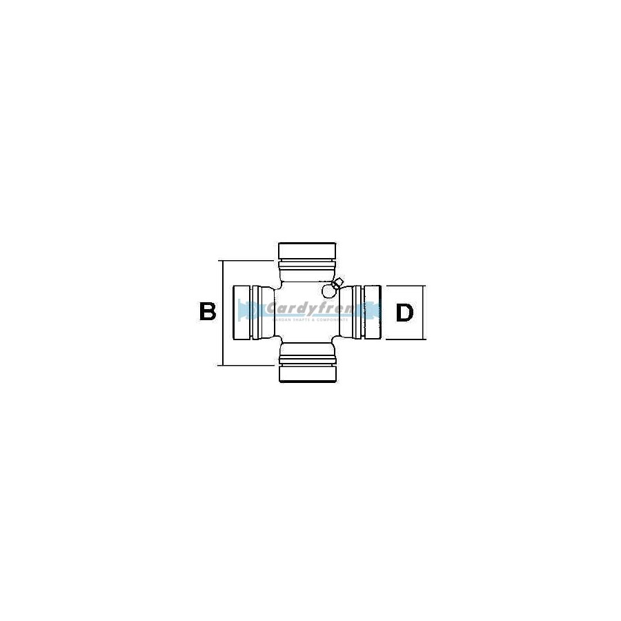 CROISILLON Ø 32x61,16/66,09 GRAISSAGE LATERAL TOYOTA