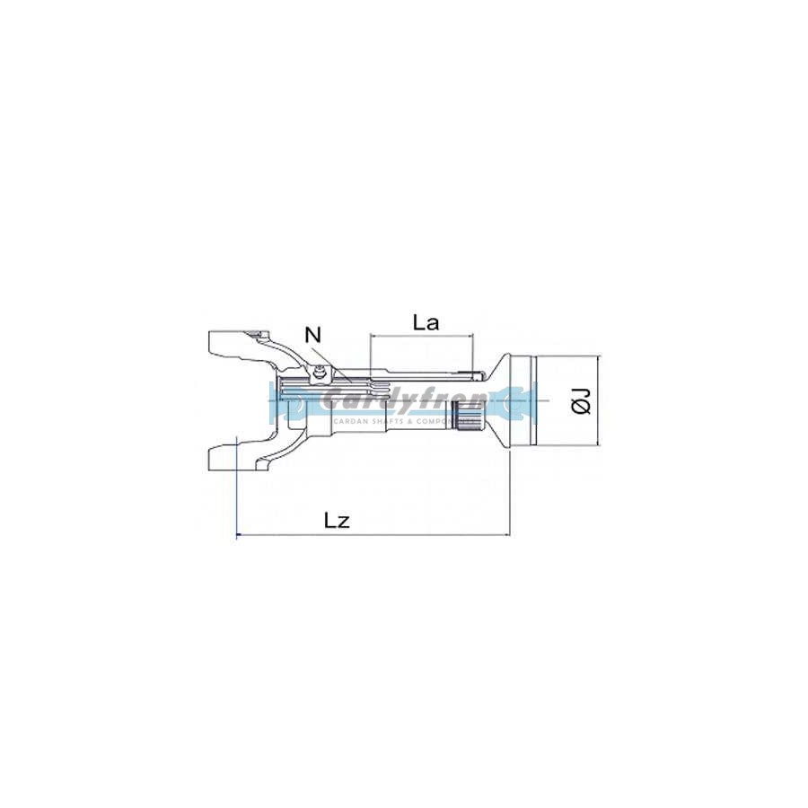 MACHOIRE A COULISSE + EMBOUT COULISSANT S.1140