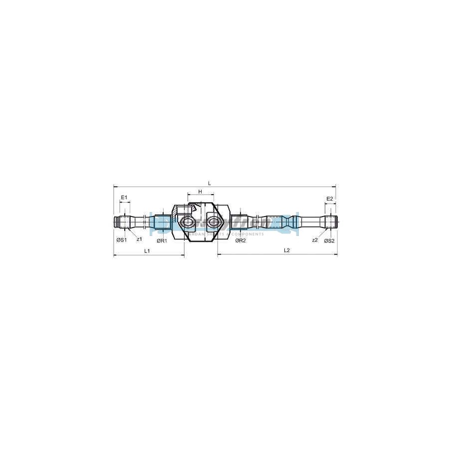 PALIER ARTICULADO JCB 3CX