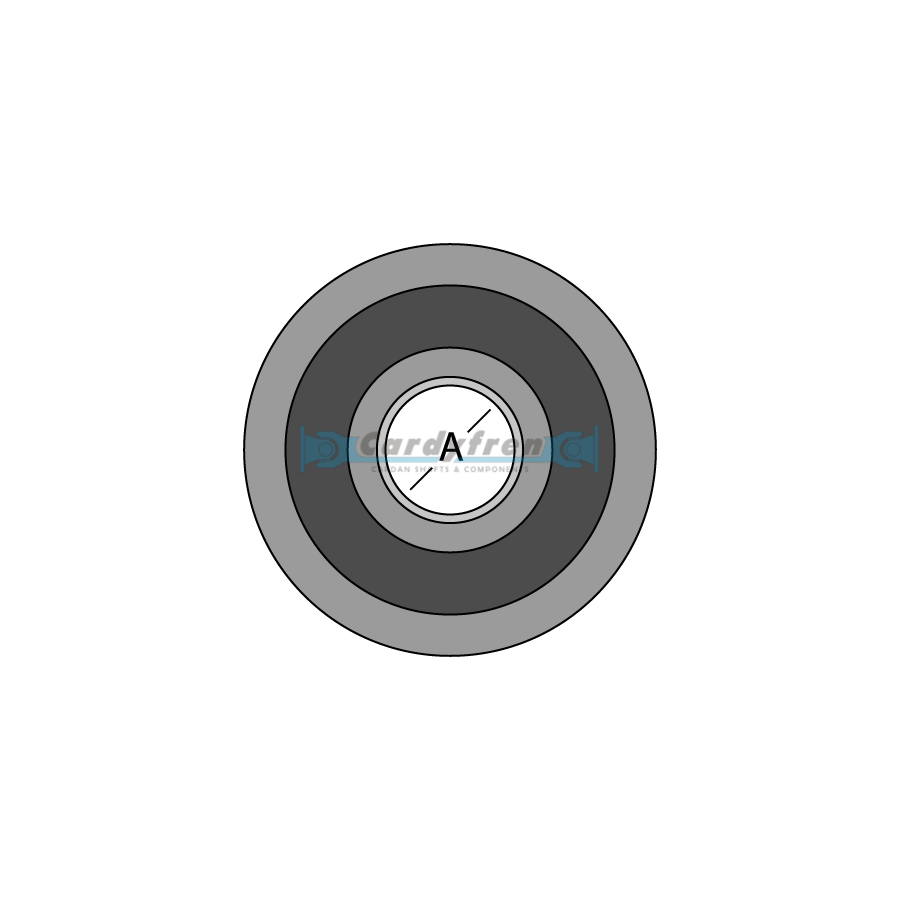 Center support bearing Nissan X-Trail, Pick-Up, Navara, Qashqai, 200SX