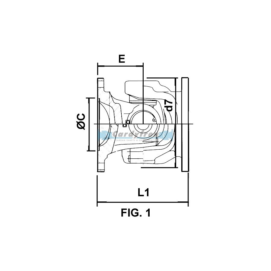 NUDO SIMPLE DE PLATOS ELBE 60 mm