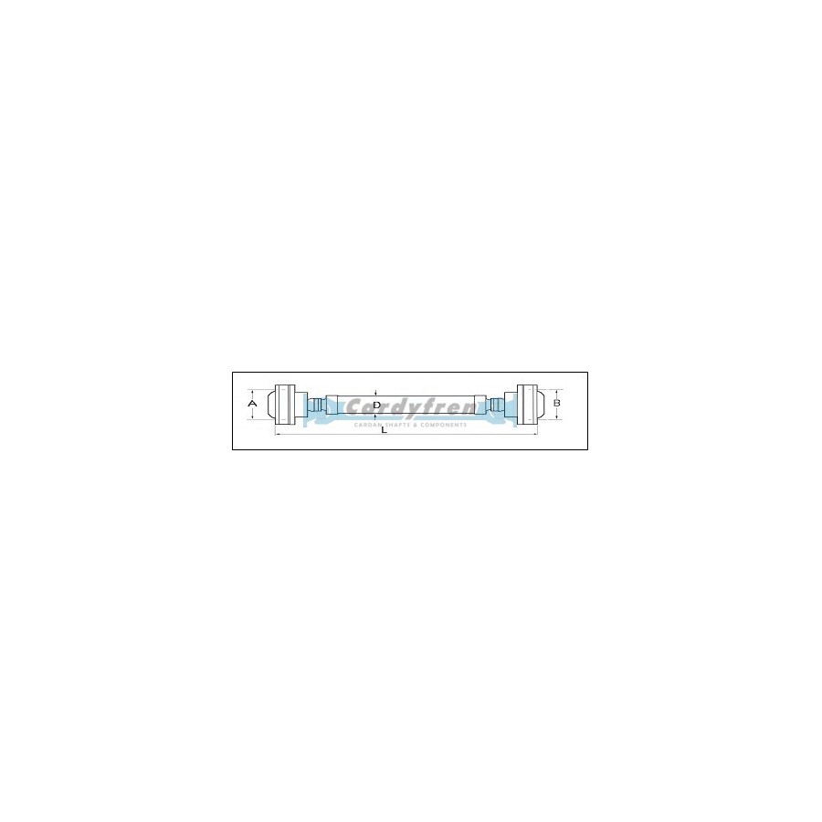 CV, CONSTANT VELOCITY DRIVESHAFT MERCEDES 458 mm