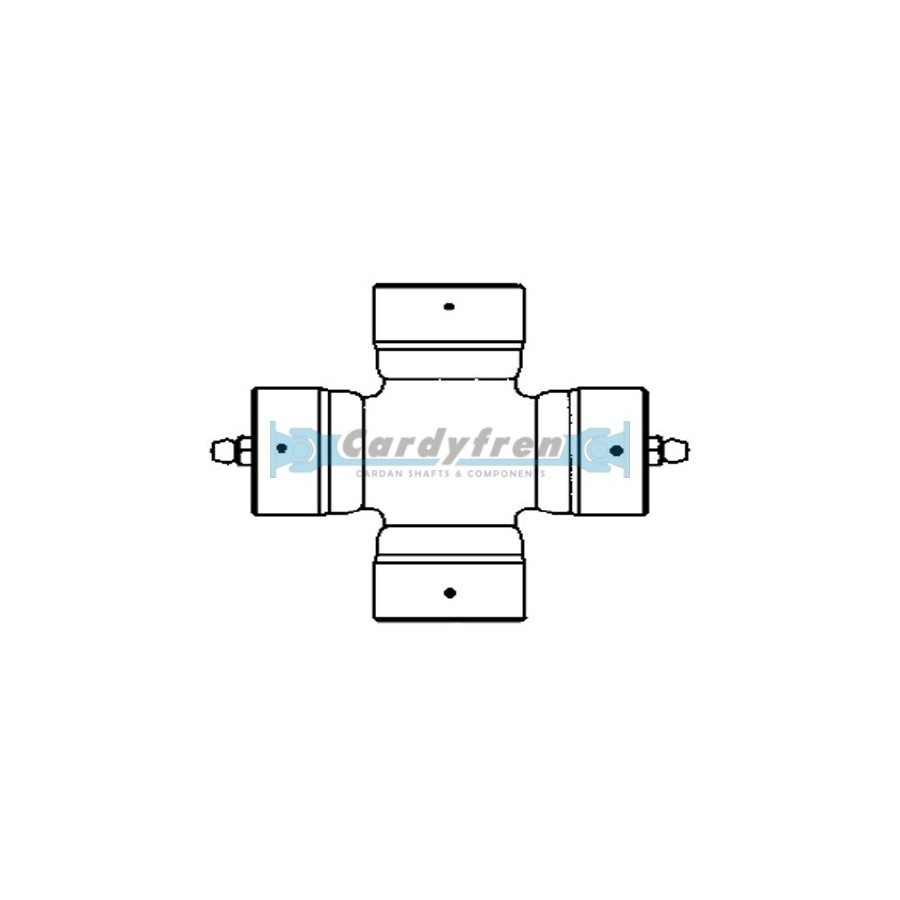 CRUZ Ø30x83 E/C SERIE ELBE 0.110