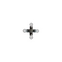 CRUZ SERIE 1350  Ø D 30,17 B 92 Engrasador lateral / SPICER Original 